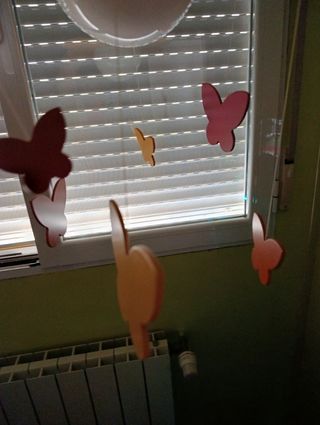 Lámpara infantil mariposas