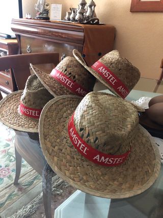 Sombreros paja Amstel - 4uds