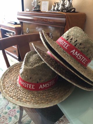 Sombreros paja Amstel - 4uds