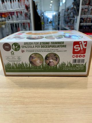 Cepillo metálico desbrozadora 170mm