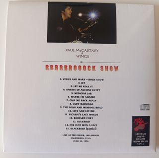 Paul McCartney & Wings: Rrrrrrooock Show CD