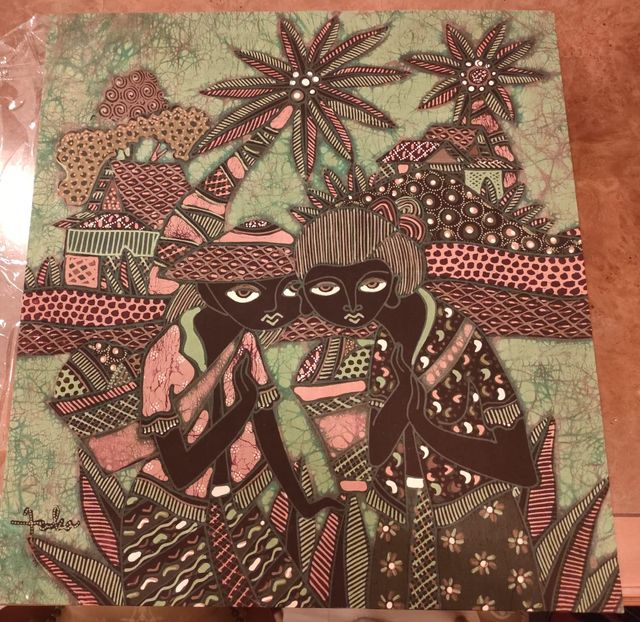 Telas Batik Balinesas (las 2 unidades)