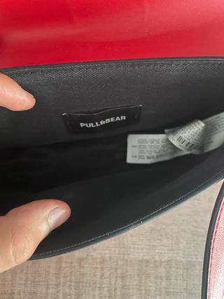 Bolso bandolera rojo