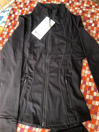 Lululemon - Conjunto chándal talla 6 negro 