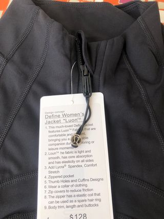 Lululemon - Conjunto chándal talla 6 negro 