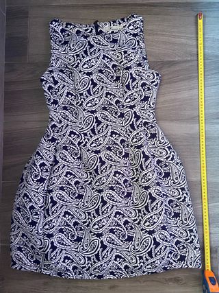 Vestito Blu e Bianco