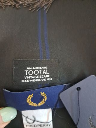 Sciarpa Fred Perry vintage