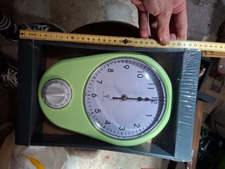 Reloj de pared de cocina