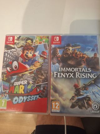 Nintendo Switch: Immortals Fenyx Rising + Super Ma