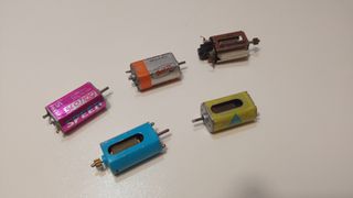 Lote de 5 motores slot