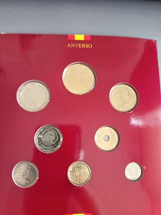 Monedas España 1996 sin circular