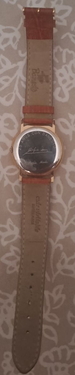 Reloj Barmesto Cuarzo Dorado