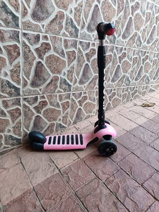 Patinete infantil rosa