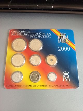 Monedas España 2000 - Juego completo