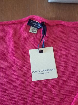 Stola cashmere rosa/fucsia