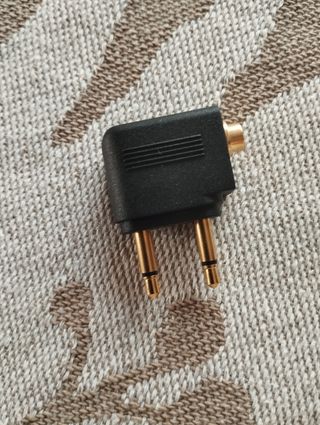 Adaptador Monster Jack doble macho a hembra 3.5mm