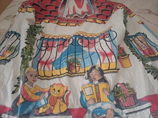 Tienda infantil de tela vintage