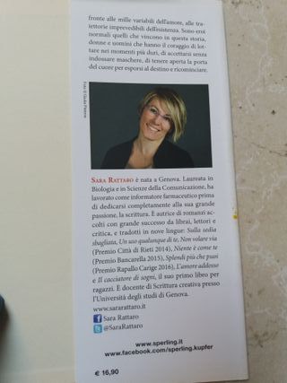 uomini che restano - romanzo di sara rattaro €5