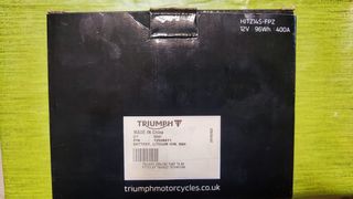 Batteria Triumph LiFePO4 originale.
