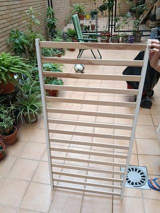Cuna bebé plegable blanca