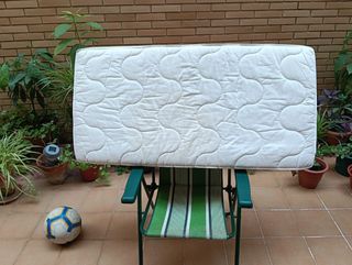 Cuna bebé plegable blanca