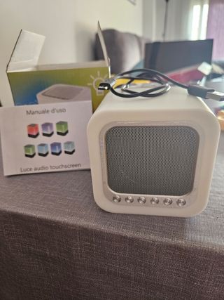 Altavoz despertador LED Bluetooth