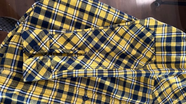 Camisa Carhartt cuadros M - amarilla, negra