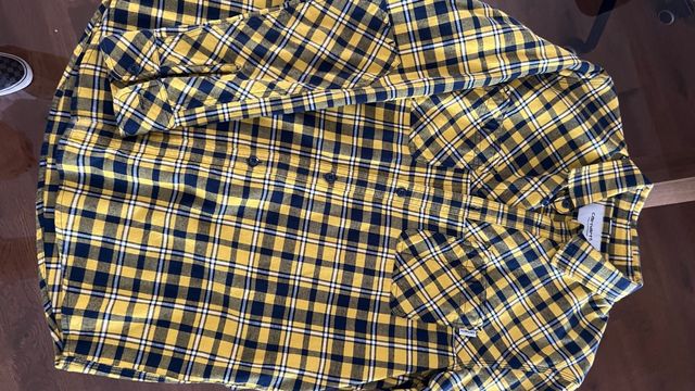 Camisa Carhartt cuadros M - amarilla, negra