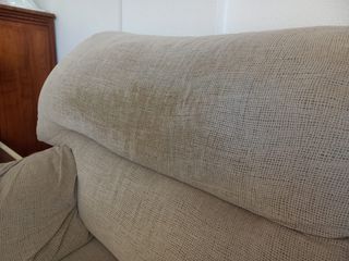 Sofá 2 plazas beige