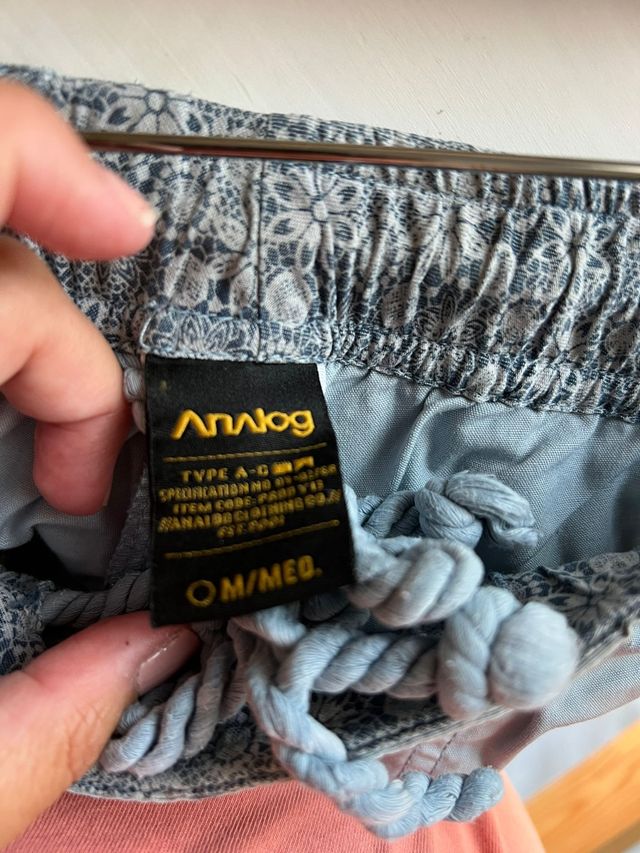 Shorts Analog azul - Talla M