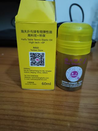 Tennis tavolo,Olio booster Haifu 60ml
