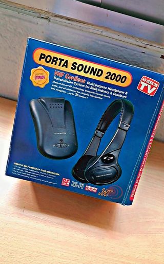 Auriculares inalámbricos VHF
