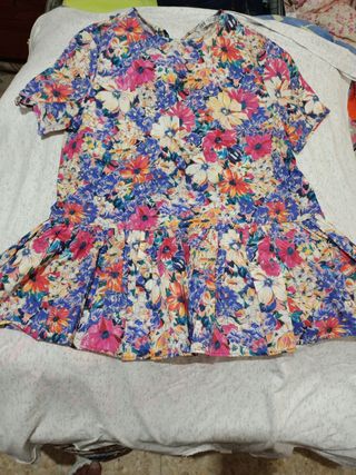 Blusa floral multicolor