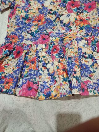 Blusa floral multicolor