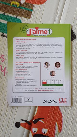 Libro + Cuaderno de actividades Francés 1.° ESO