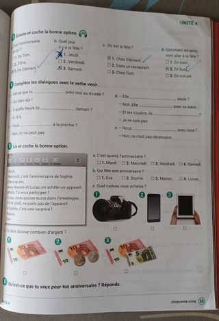 Libro + Cuaderno de actividades Francés 1.° ESO