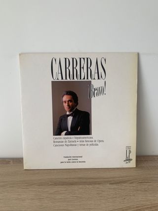 LP Doble Vinilo José Carreras - Bravo!