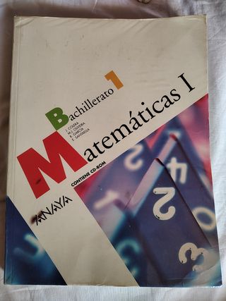 Matemáticas I.