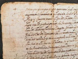 Manuscritos antiguos (siglos XVII+)