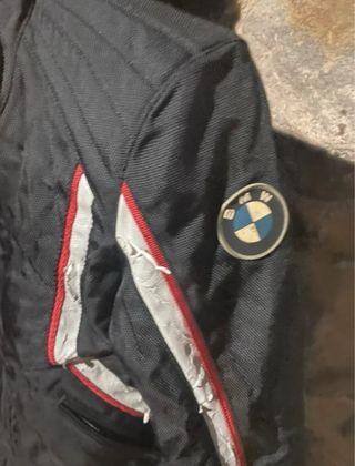 Chaqueta y pantalón moto BMW mujer