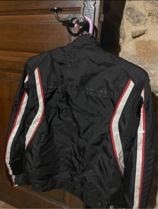 Chaqueta y pantalón moto BMW mujer