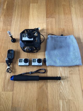 Sistema Omni GoPRO vídeos 360º 