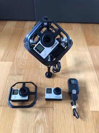Sistema Omni GoPRO vídeos 360º 