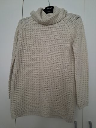 Jersey beige mujer - Talla S