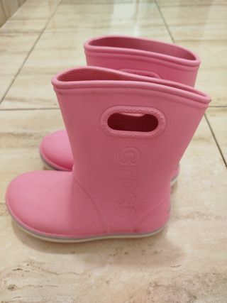 Botas agua niña rosa 31-32