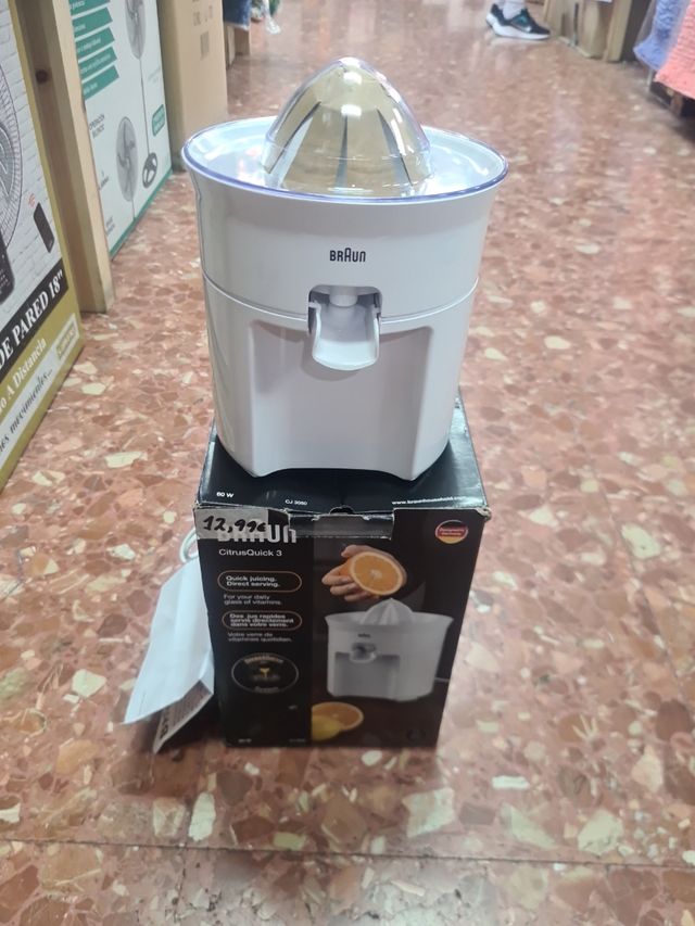 Exprimidor Braun CitrusQuick 3