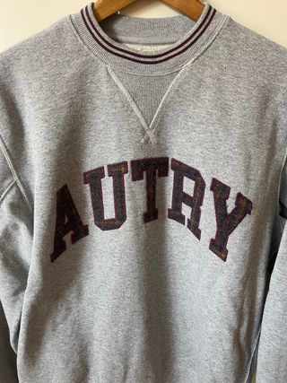 Felpa grigia Autry vintage