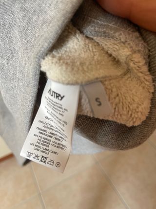 Felpa grigia Autry vintage