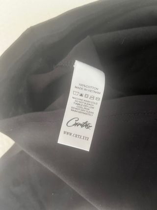 Camiseta Corteiz XL negra
