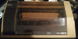 Impresora Commodore MPS 801 - Impresora matricial